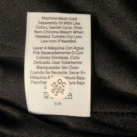 TERRA & SKY WOMENS 1X DRESS NWT DRAPED COLUMN LAVENDER FLEUR - Picture 7 of 9